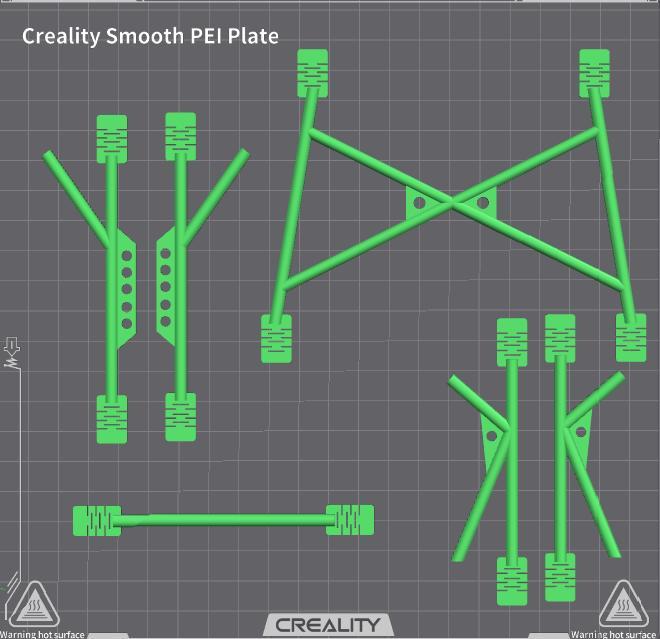 1/10 drift rc car roll cage V2