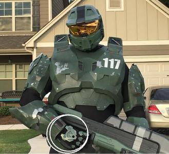 Halo Glove Armor One Piece