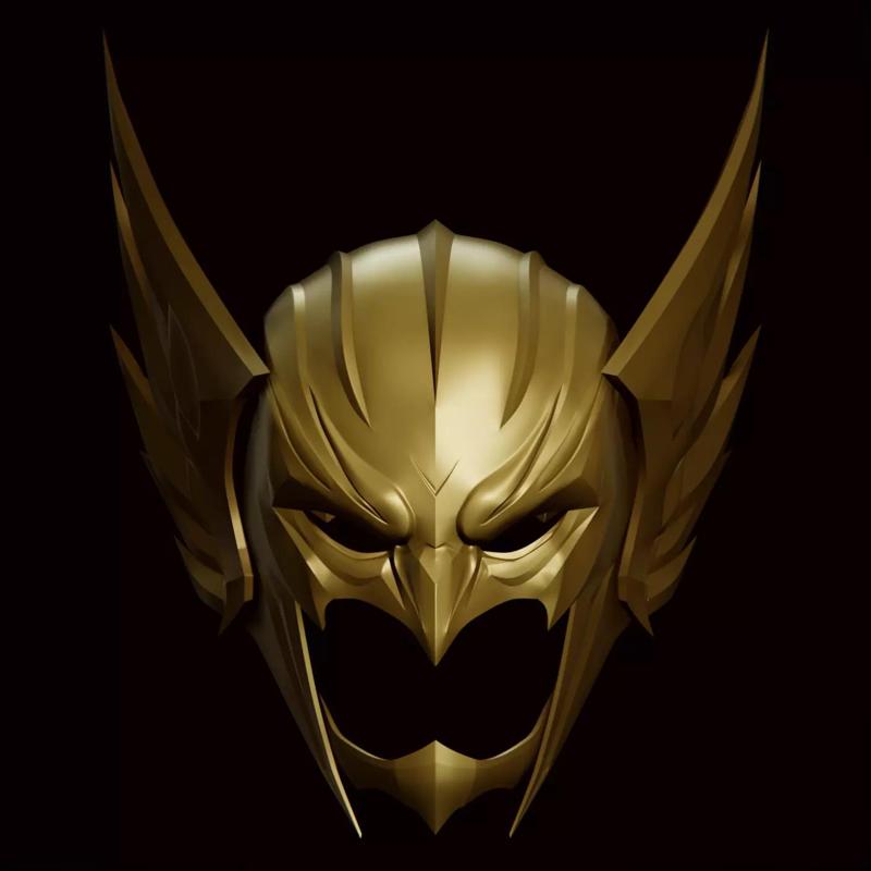 HAWKMAN MASK INSPIRED IN COMICS AND BLACK ADAM MOVIE v1