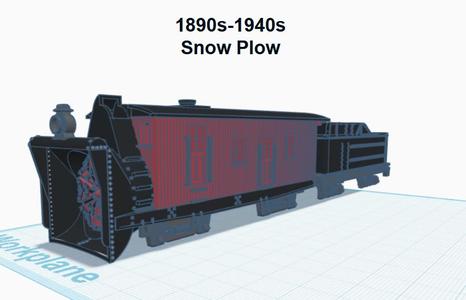 Rotary Snow Plow (HO SCALE)