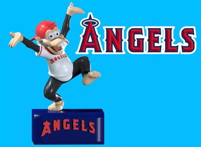 MLB - Los Angeles Angels mascot statue - 3d Print