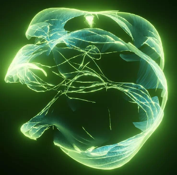 GreenEnergy glowing ball