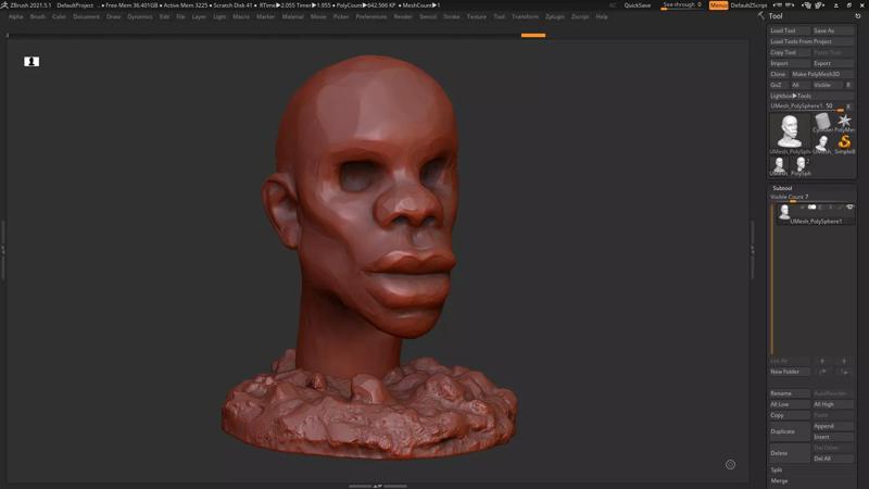 Modern Abstract Decorative sculpture 3d print model 117