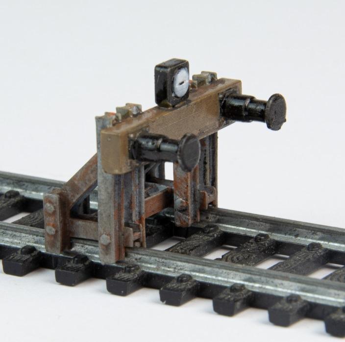 [ZM H0 scale] Buffer stop mod2 - (resin)