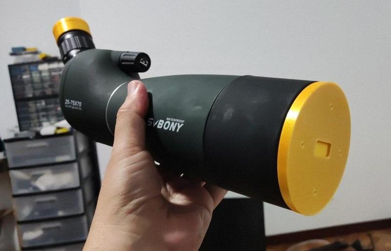 Svbony SV28 Terrestrial Telescope 25-75x70 covers 