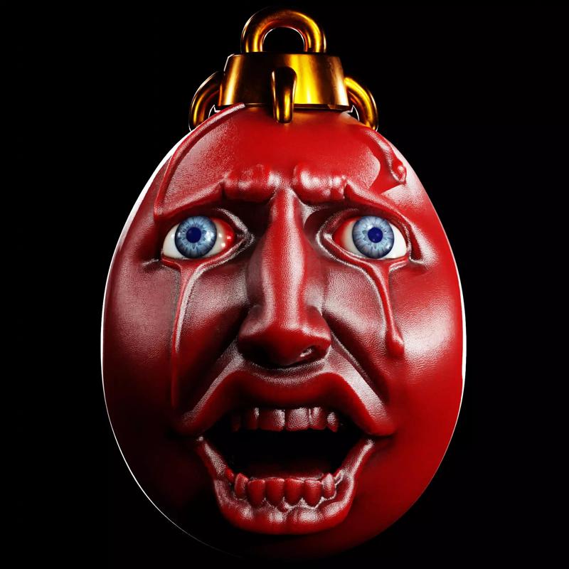 CRIMSON BEHELIT - BERSERK - EGG OF THE KING - PRINT - SCREAMING