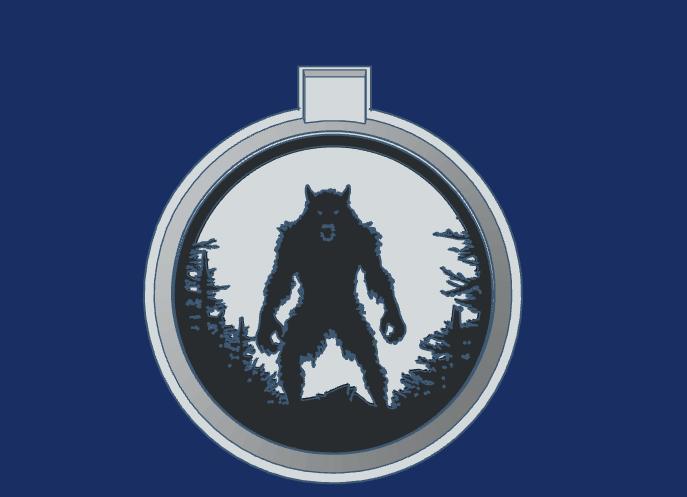 Werewolf- Freshie Mold Housing