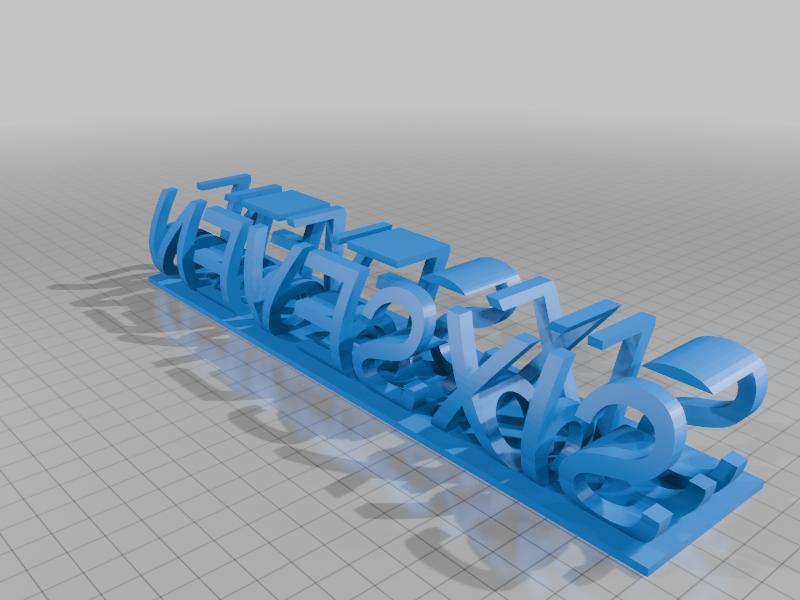 Six Seven Illusion Plaque