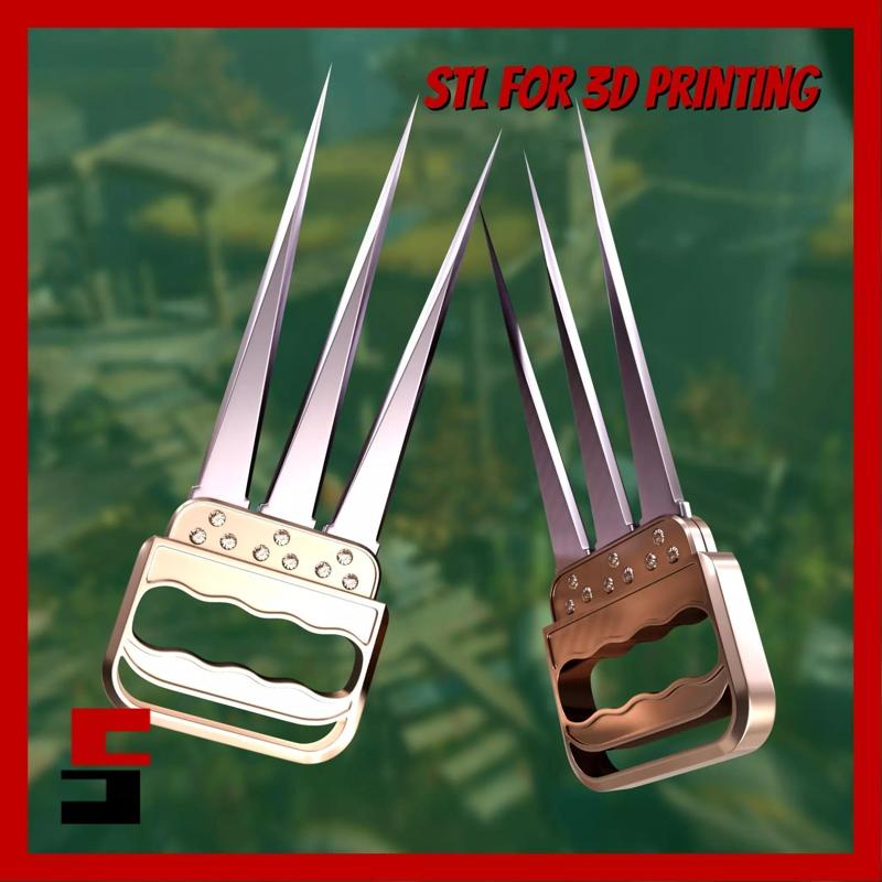 Dying Light 2 Lazarus knuckledusters Prop Cosplay knuckles