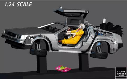 MARTY MCFLY DOC EMIT BROWN BACK TO THE FUTURE 2 MINIATURE