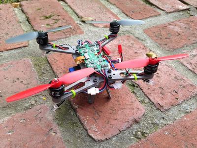 Printable Quad Rotor Frame for Blade QX200