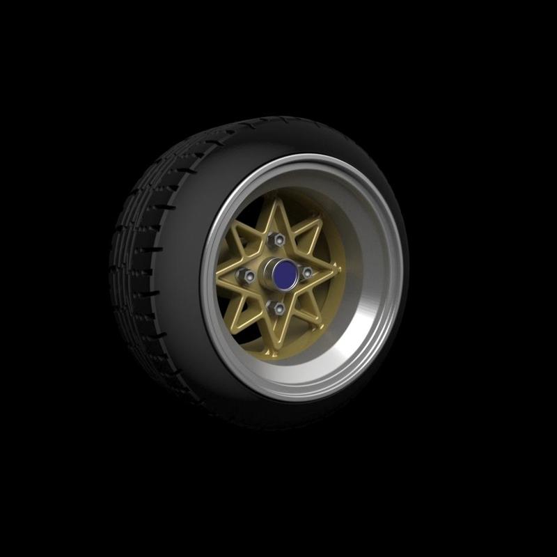 Hayashi Street Techno T.R.V Wheels