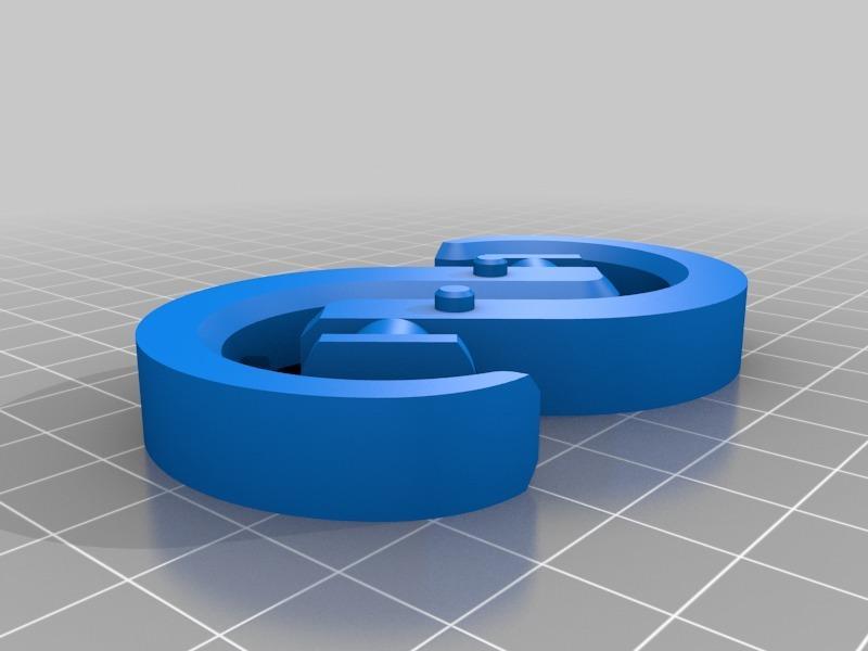 Lab Hooks, Ø36mm, for conduit on Aluminium Section Slots