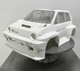 Tamiya 1/10 RC Hon-Da city turbo Body Surface 3D Scan