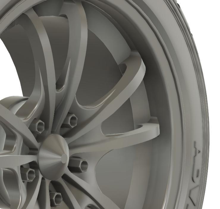 1/24 16x8 Mugen MF10 wheels