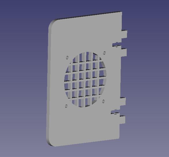 Tapa ventilador controladora Anet A6