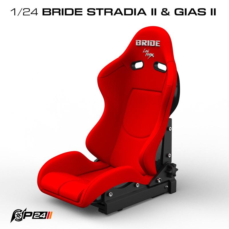 1/24 Bride Stradia II & Gias II seat