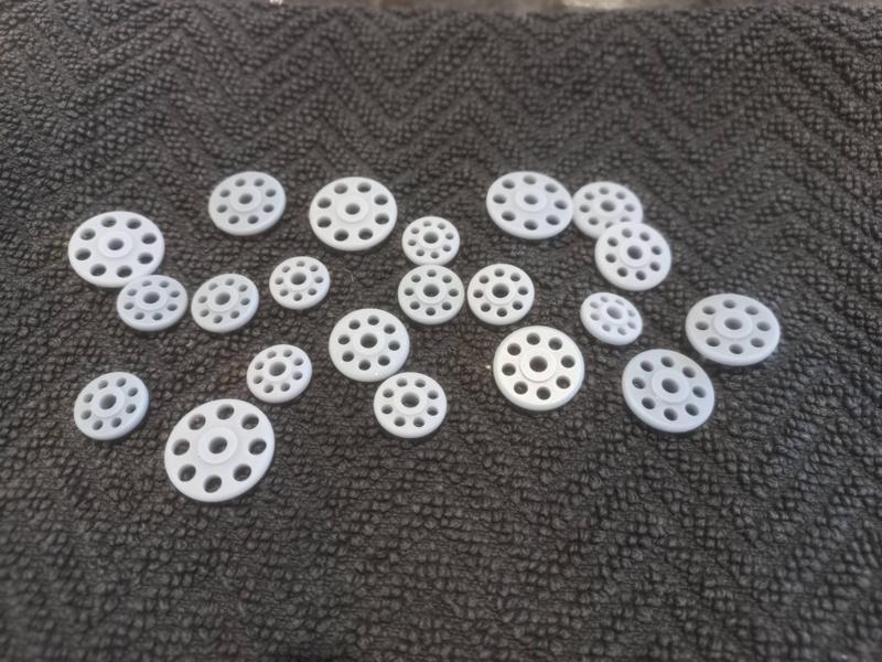 Tamiya Mini 4wd Rollers 11mm-19mm