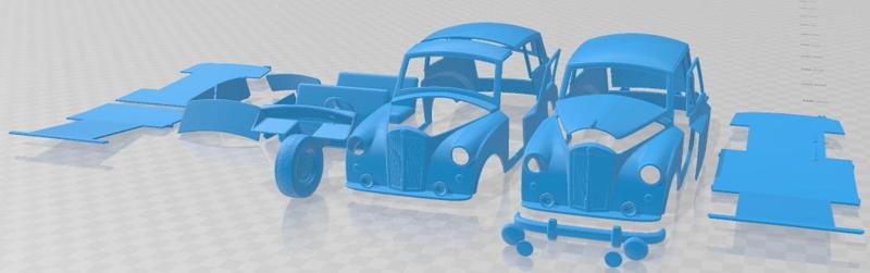 Triumph Mayflower 1949 Printable Car