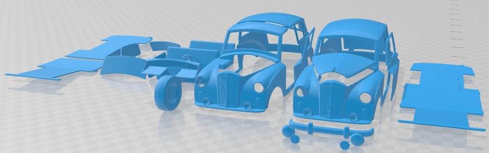 Triumph Mayflower 1949 Printable Car