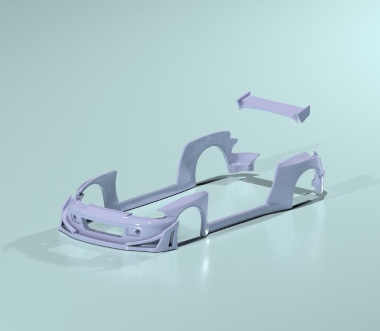 Civic EG Pandem Style Wide Kit