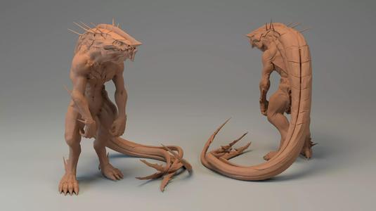 Khanivore - Love Death and Robots - 3D printable model