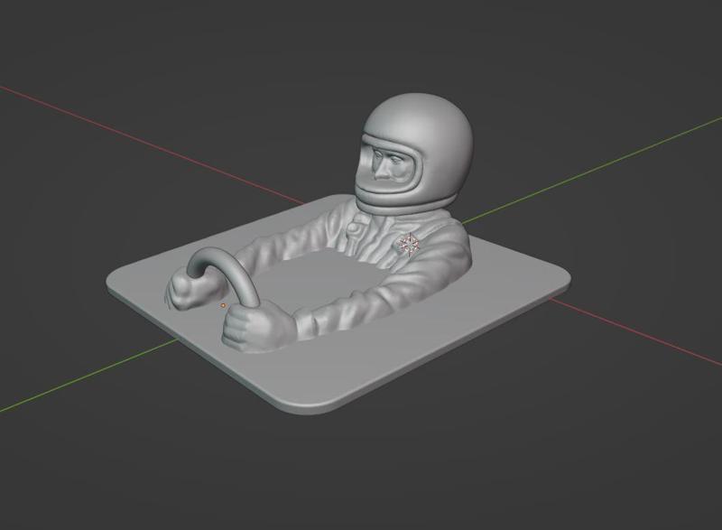 Tamiya 1/10 RC Driver Figure Buggy champ