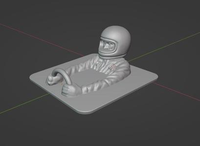 Tamiya 1/10 RC Driver Figure Buggy champ