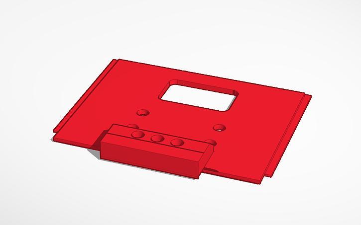Grand Hauler Rear Plate with shock box