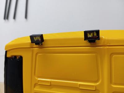 Work lights for RC truck