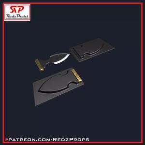 Deadpool 3 Chest Knives Cosplay Prop