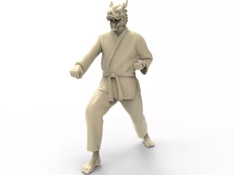 Dragon Zenkutsu Dachi Stance