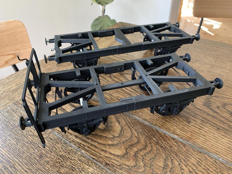 Track 2/II modular wagon chassis