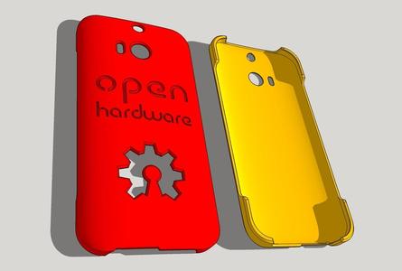 htc one M8 case ''Open Hardware''
