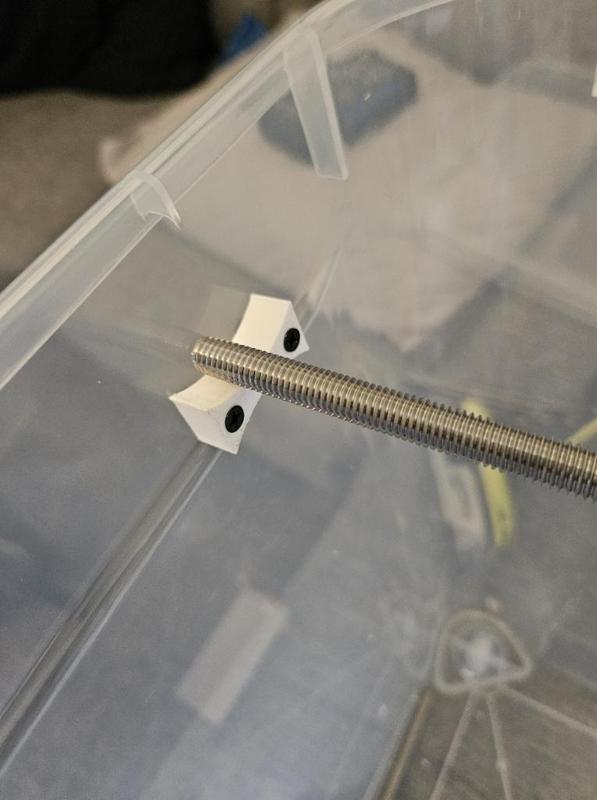 rod holder for biltong box