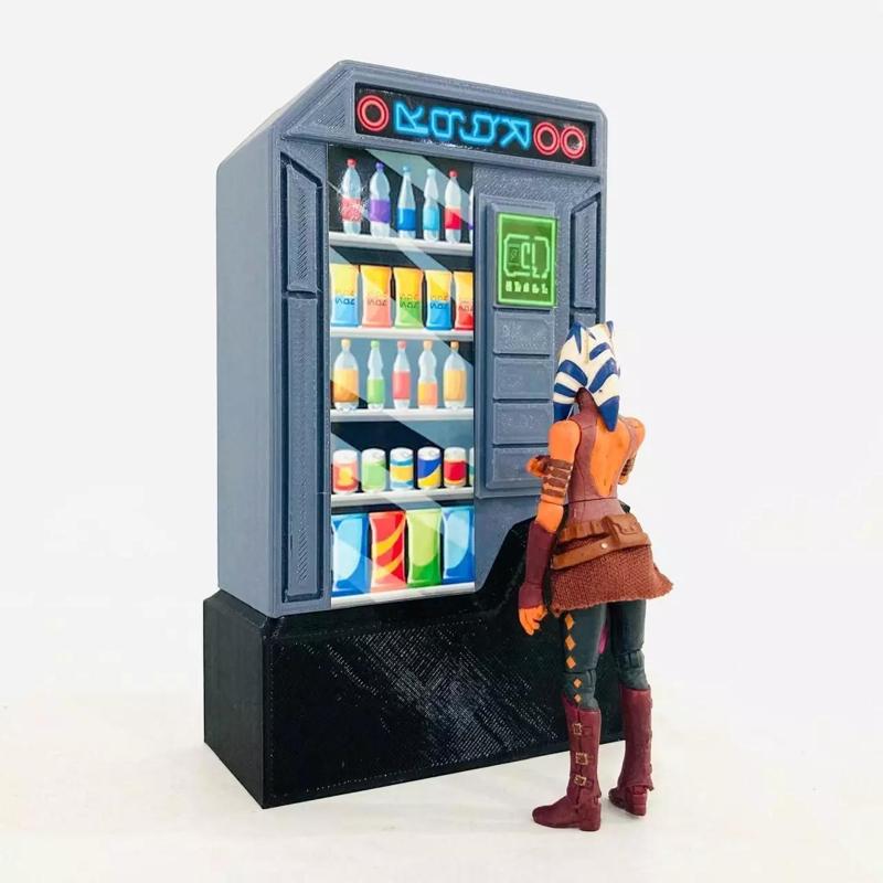 Custom Old Republic Soda Vending Machine
