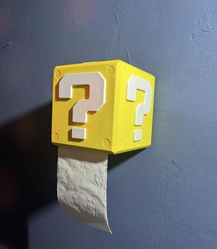 Mario ?-pad toilet paper toilet paper holder