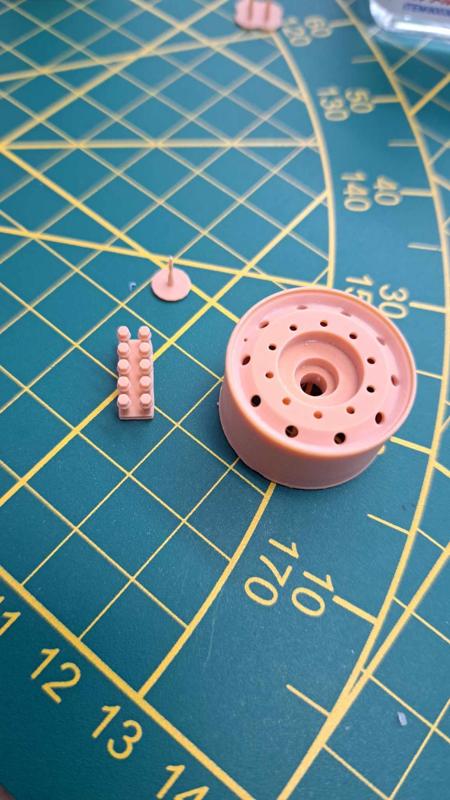 1/24 Alcoa style rims for Italeri trucks