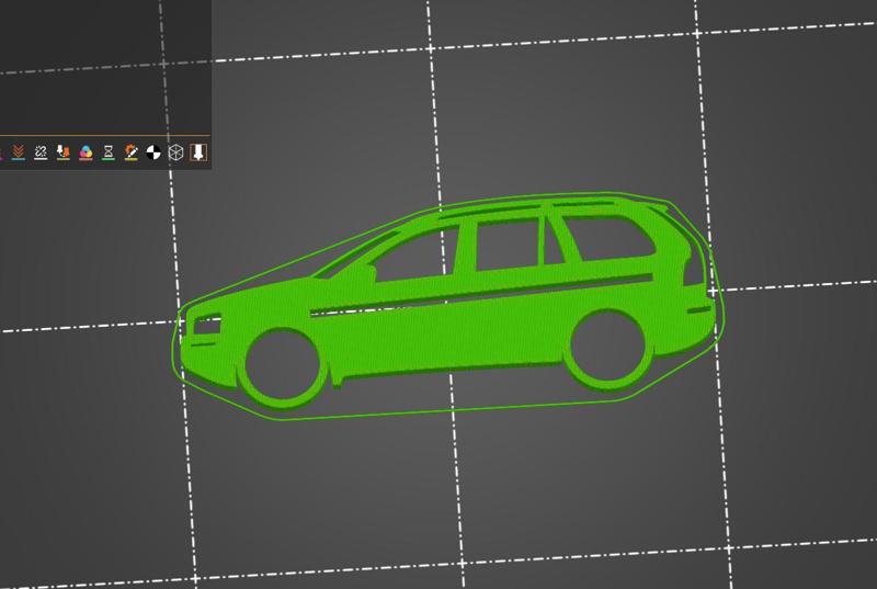 Volvo XC90 toothpaste squeezer