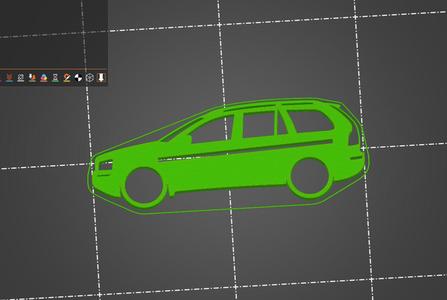 Volvo XC90 toothpaste squeezer