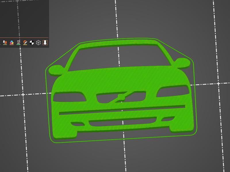 Volvo V70 second generation toothpaste squeezer