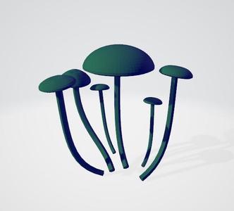 COMMERCIAL USE ND-LITTLE MUSHROOMS