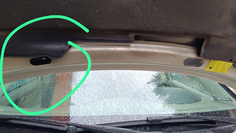 2005-2009 volvo s60 under hood sprinkler cover