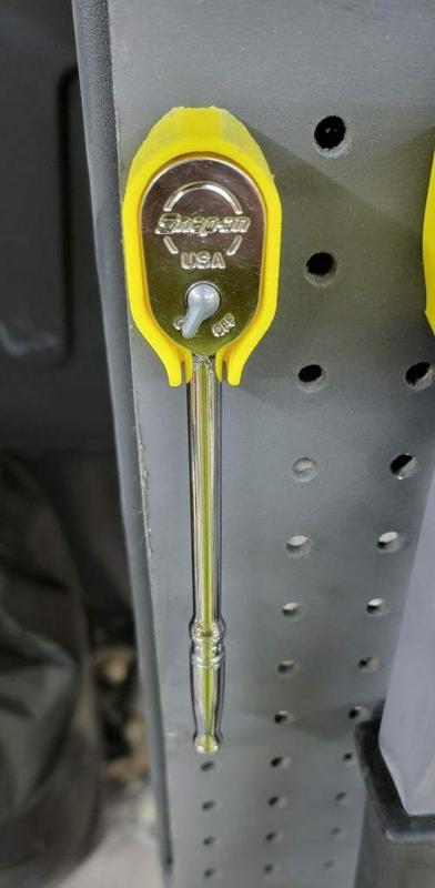 Snap-on TL72 ratchet pegboard mount