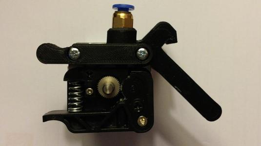 MK9 bowden extruder for hephestos