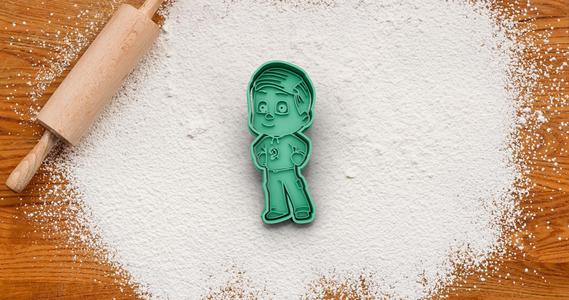 Gregg from PJ Masks cookie cutter