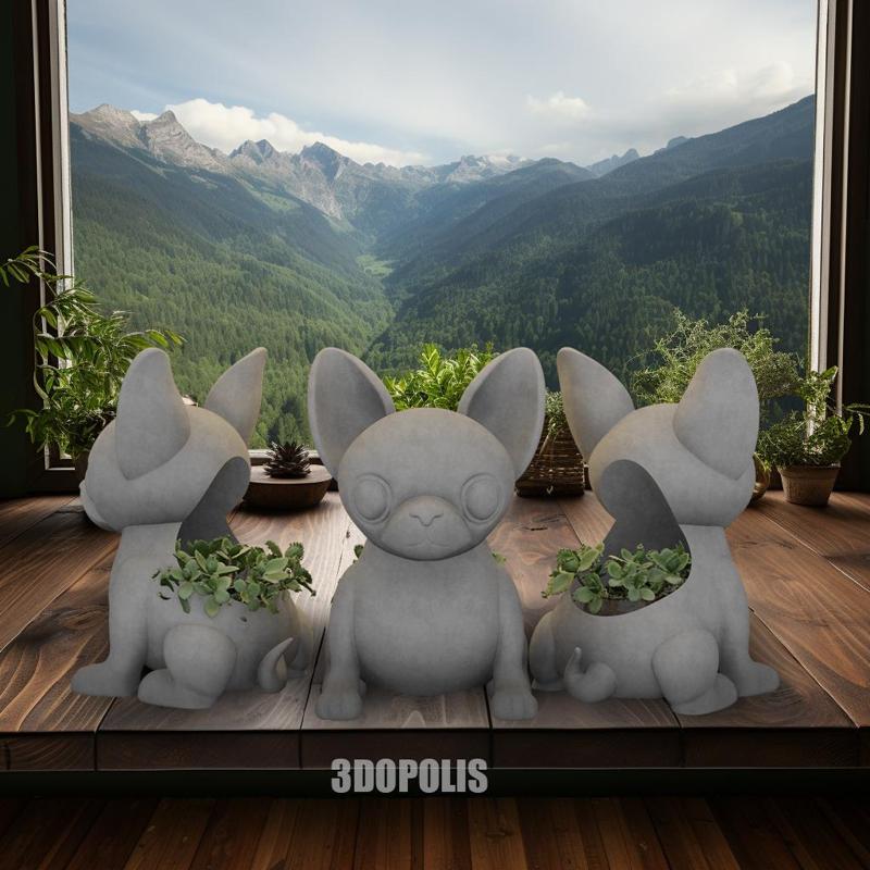 Chiguagua Flower Pot