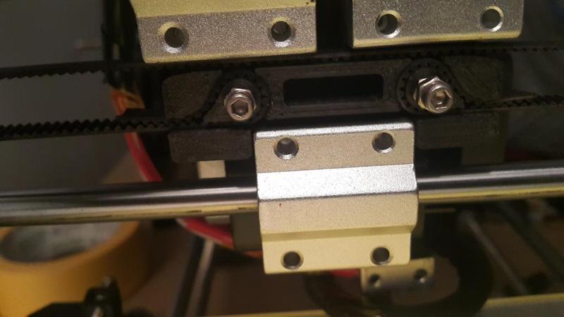 Alunar A6 i3 X Axis Belt Attachment