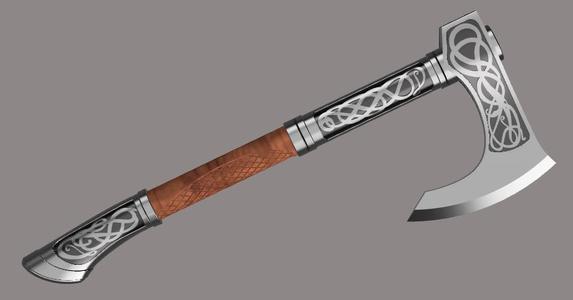 Assassin's Creed: Valhalla - Eivor's axe 3D model
