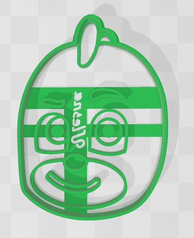 COOKIE CUTTER GREG GECKO GEKKO PJ MASK HEROES IN PAJAMAS